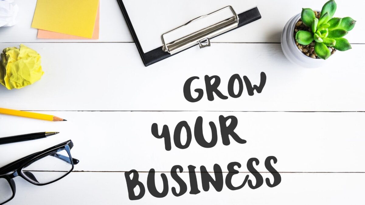Grow your business like these plants on the desk.
