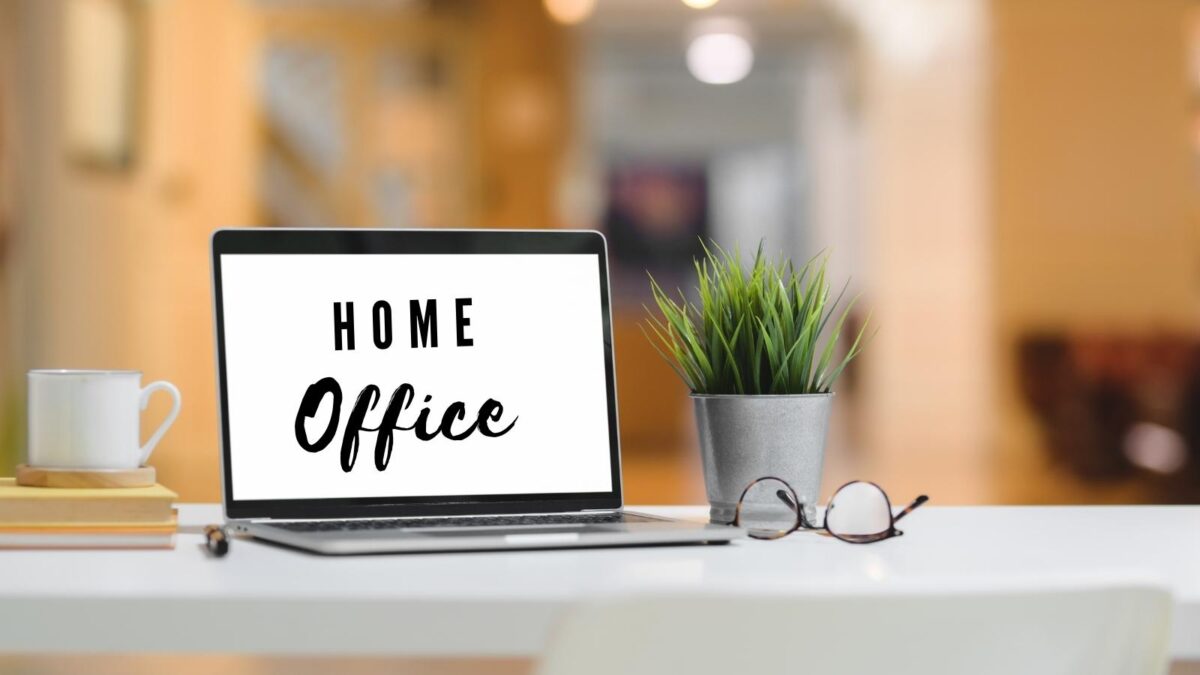 setting up home office