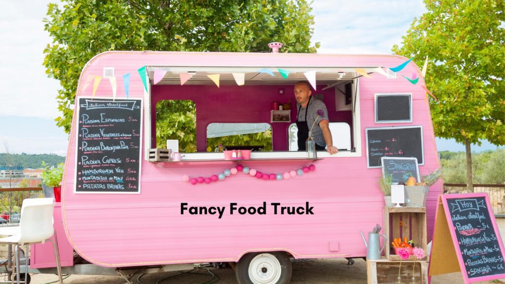 fancy food truck business truck