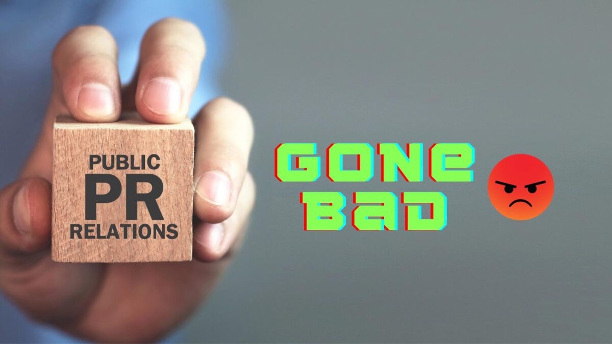 bad public relations