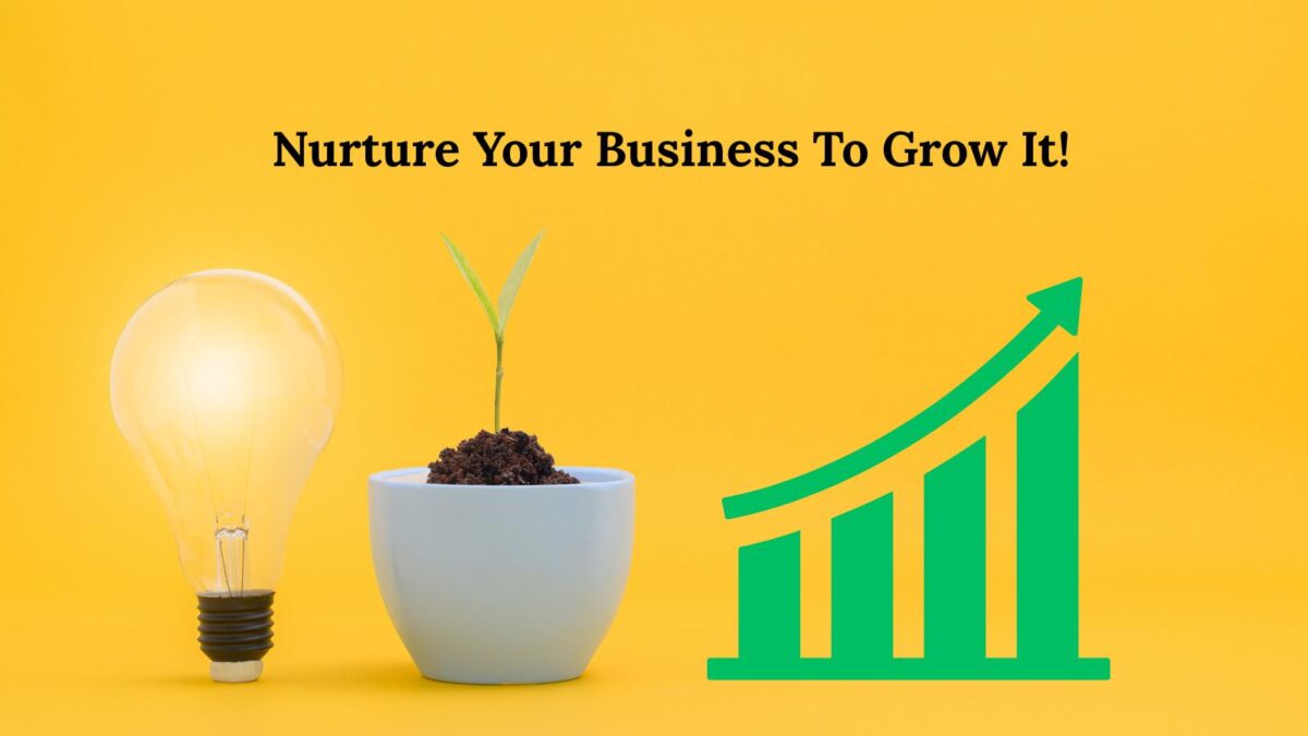 nourish business to grow business the right way