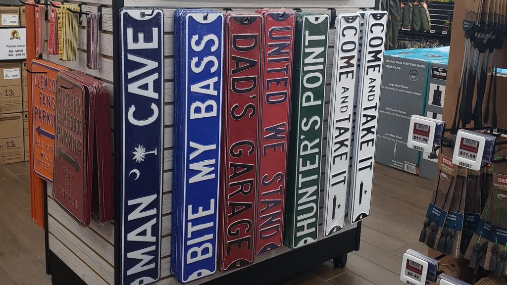 a man cave sign