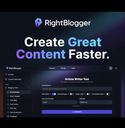 the right blogger ai tool