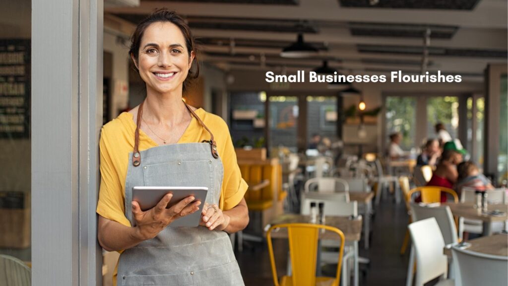 small businesses flourish