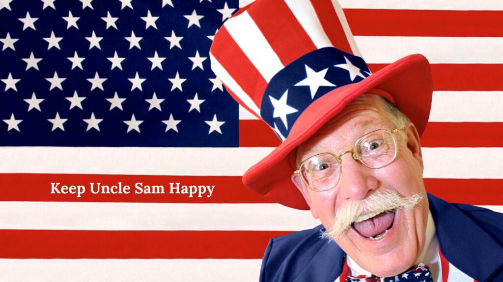 keep uncle sam happy