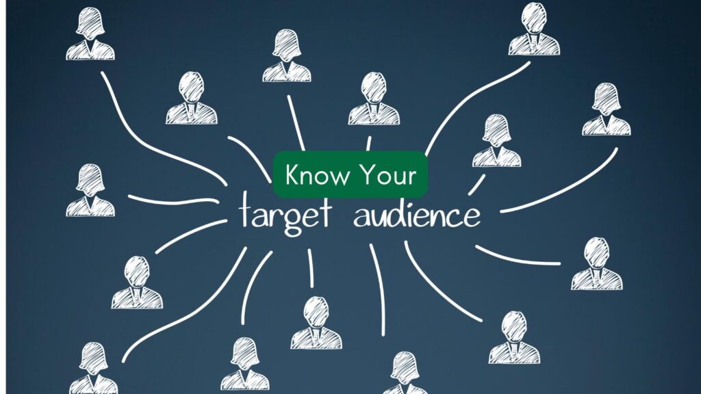 know your audience when you create products