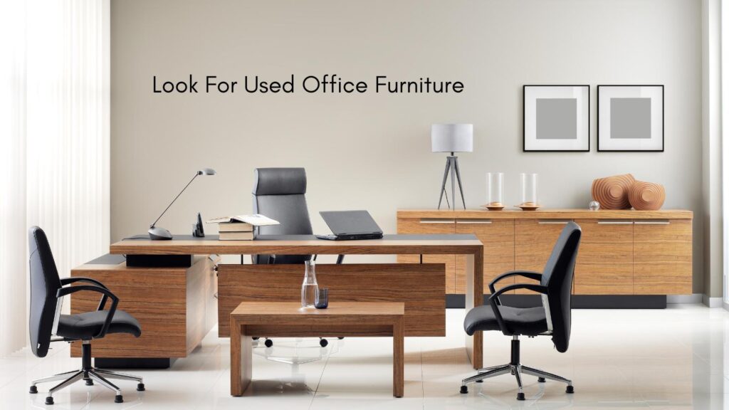 elevate your office with used furniture