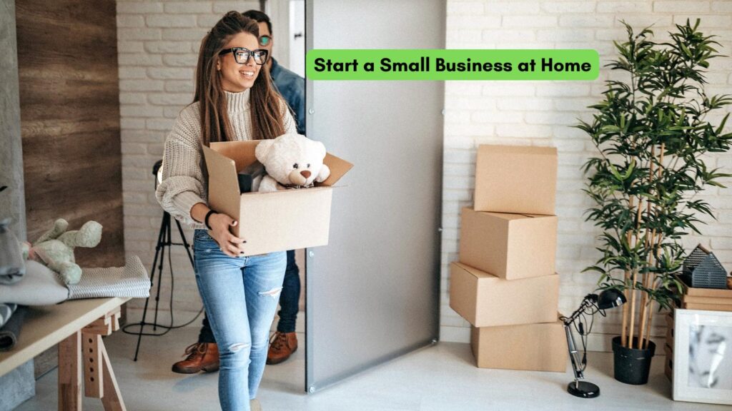 start a small business at home