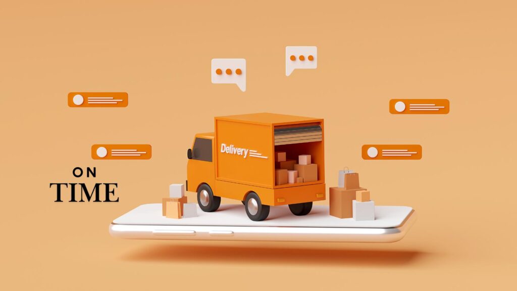 on time  deliveries for e-commerce business launch