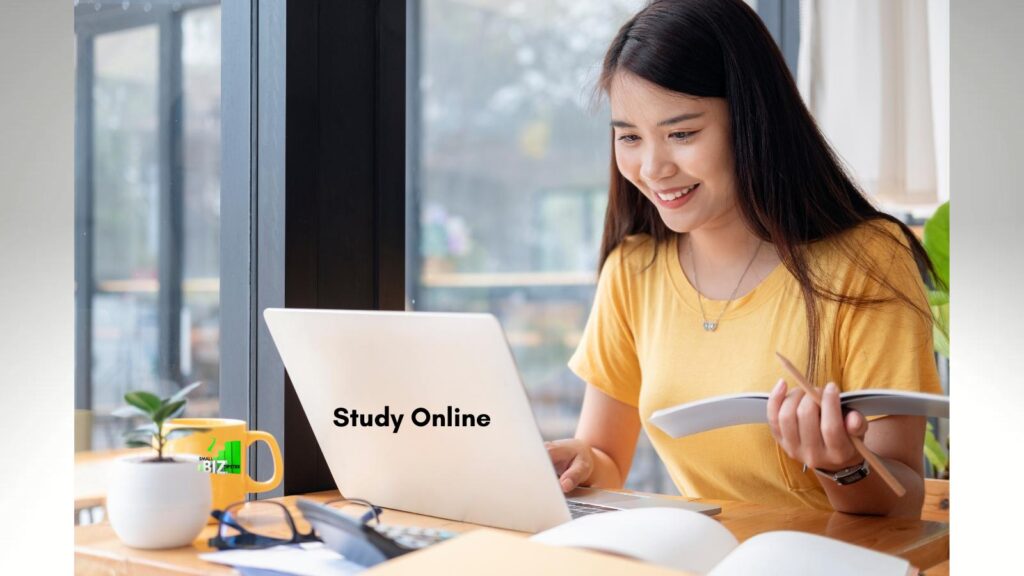 study online for business career change