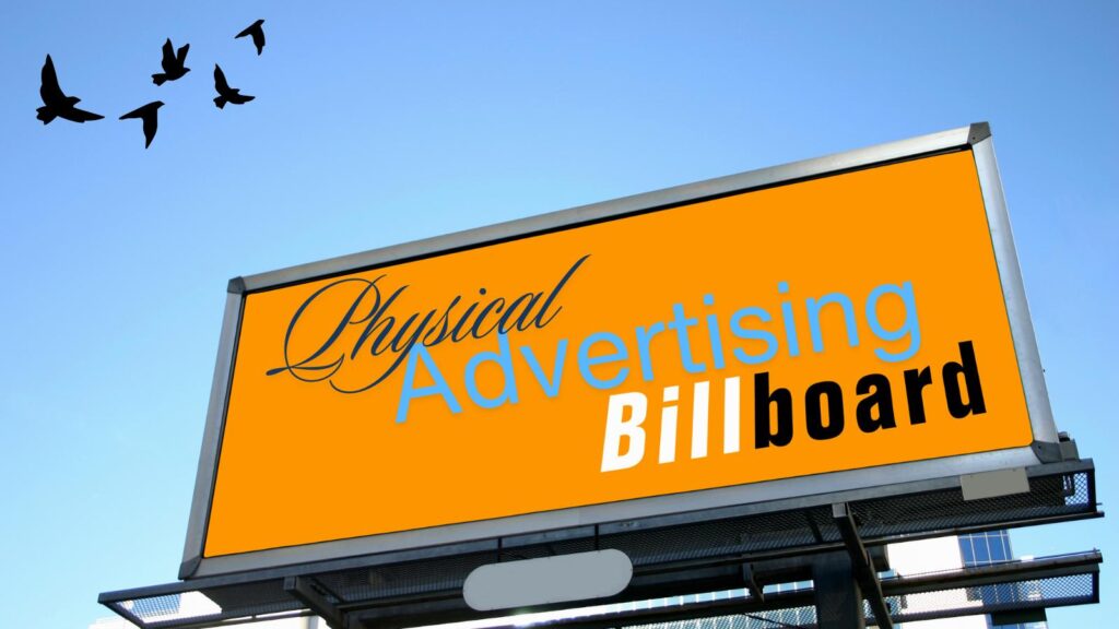 physical advertising