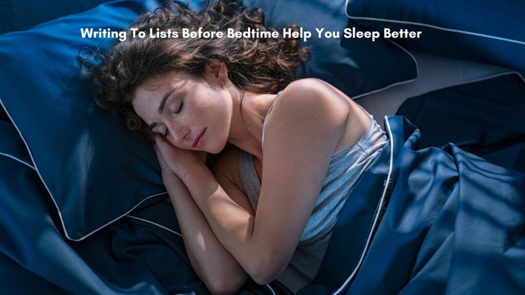 efficiency hacks with to do lists to sleep