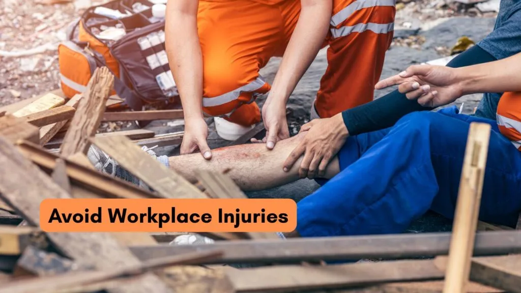 how to avoid workplace injuries