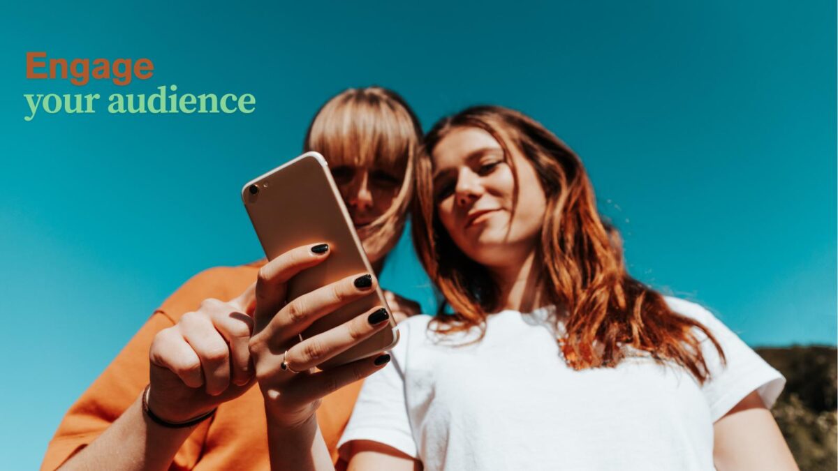 engage your audience to boost online presence