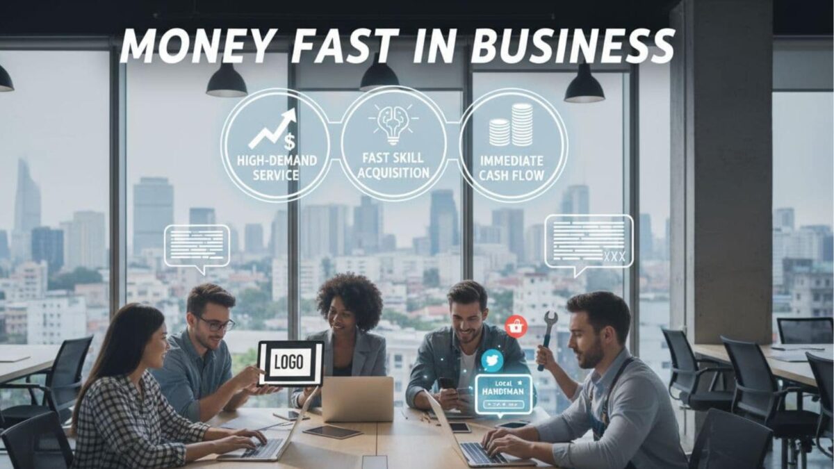 how to make money fast in business
