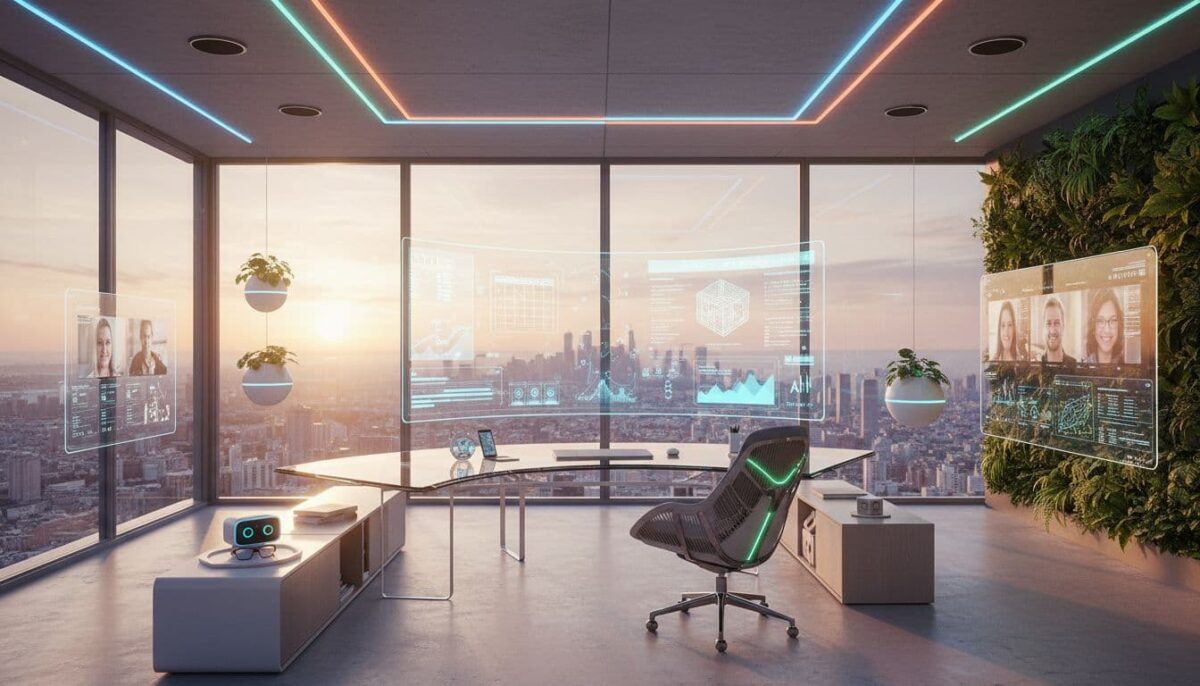 Inspire Me with Innovative Home Office Design Ideas Using Smart Technology