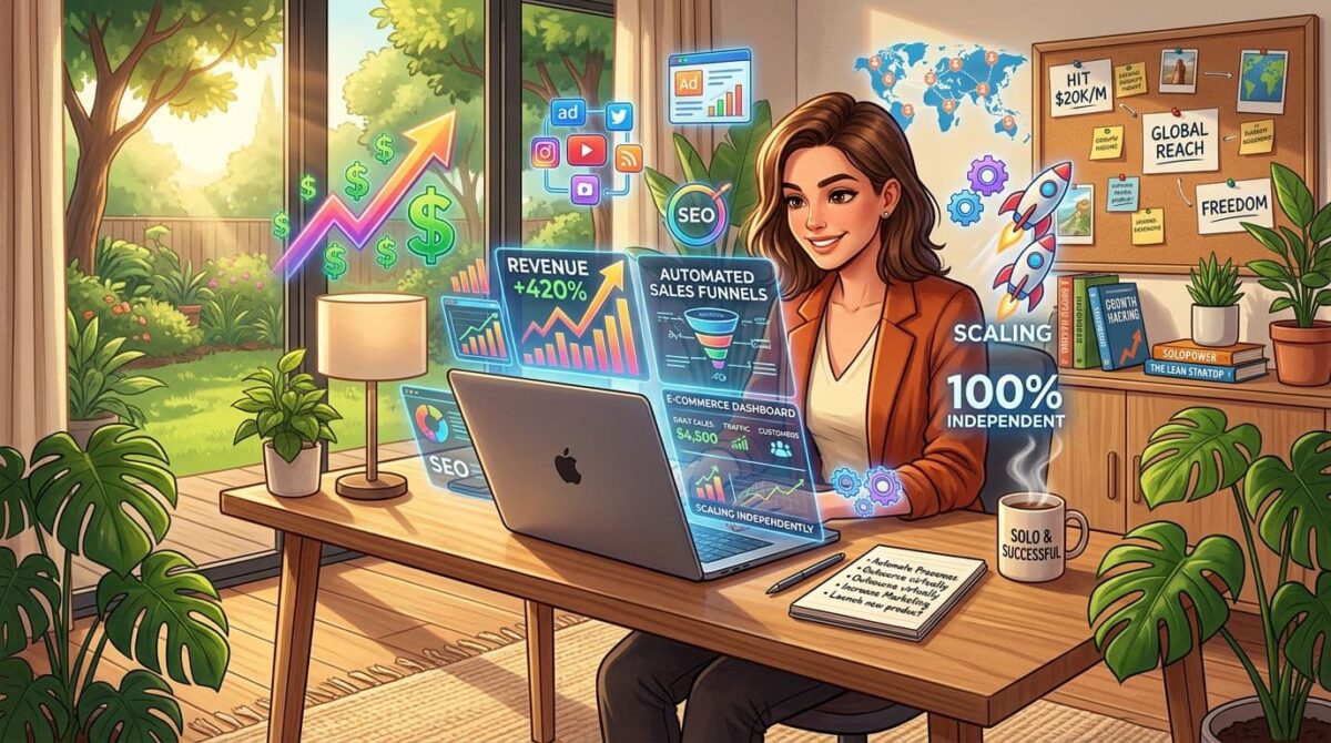 How to Scale a Home-Based Business Without Employees 