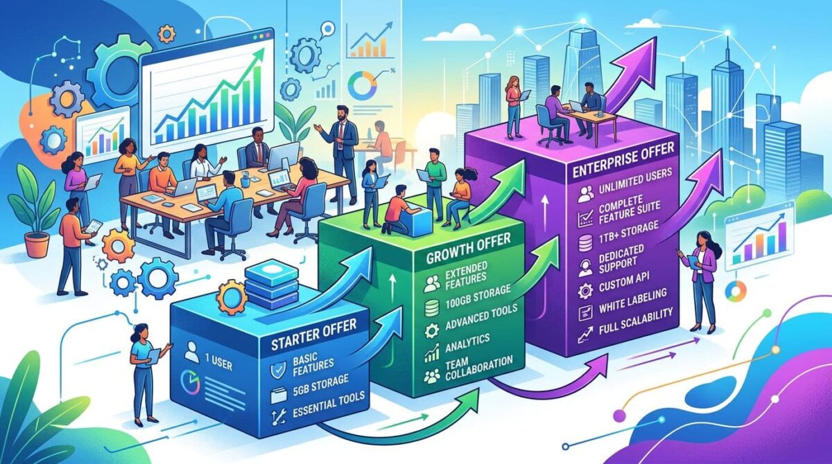 example of scalable offer inforgraphic for home office