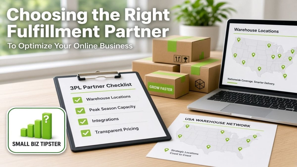 choosing-fulfillment-partner Checklist for choosing the right fulfillment partner to optimize your online business — Small Biz Tipster.