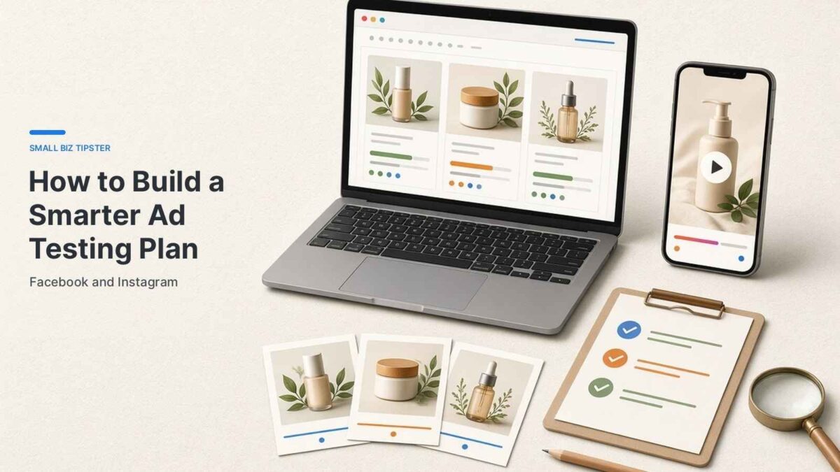 Facebook ad testing plan checklist for Facebook and Instagram campaigns