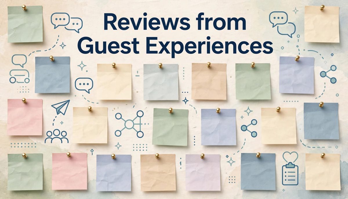 guest-experience-reviews guest experiences with reviews to share with others.